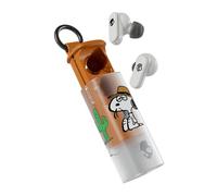 Skullcandy Dime Evo In-Ear Wireless Earbuds, 36 Hr Battery, Microphone, Works with iPhone Android and Bluetooth Devices - Peanuts Spike
