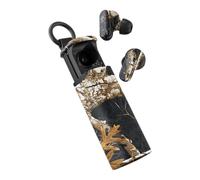 Skullcandy Dime Evo Wireless Earbuds, Bluetooth Headphones, Noise Isolating Fit, Up to 36 Hours Battery, Microphone for iPhone Android, Easy Carry with Clip-Anywhere Case - Realtree Edge Colors Black