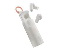 Skullcandy Dime Evo Wireless Earbuds with Clip-Anywhere Case - Bone | In-Ear Fit, Noise Isolating, 36 Hours Battery, Microphone for iPhone Android, Easy Clip-On Design, Travel, Commuting