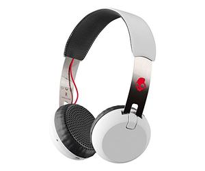 Skullcandy Grind Bluetooth Wireless On-Ear Headphones - White/Black/Red