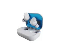 Skullcandy Grind In-Ear Wireless Earbuds | 40 Hr Battery, iQ Alexa | Grey / Blue