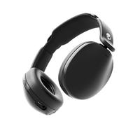 Skullcandy Hesh 360 Wireless Over-Ear Bluetooth Headphones - True Black | 100 Hours Battery, Noise Isolating Fit, Flat-Folding Collapsible Design, Microphone, Customized Sound, Travel, Study, Gym