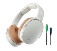 Skullcandy Hesh ANC Over-Ear Noise Cancelling Wireless Headphones, 22 Hr Battery, Microphone, Works with iPhone Android and Bluetooth Devices - Mod White