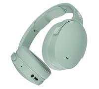 Skullcandy Hesh ANC Wireless Over-Ear Bluetooth Headphones, Active Noise Cancelling, Up to 22 Hrs Battery, Foldable Lightweight Design, Microphone for iPhone Android - Preppy Sage