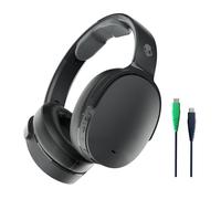 Skullcandy Hesh ANC Over-Ear Noise Cancelling Wireless Headphones, 22 Hr Battery, Microphone, Works with iPhone Android and Bluetooth Devices - True Black