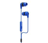 Skullcandy Ink'd+ In-Ear Wired Earbuds, Microphone, Works with Bluetooth Devices and Computers, Cobalt Blue