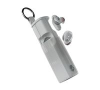 Skullcandy Method 360 ANC Wireless Earbuds, Sound by Bose, Bluetooth Headphones, Premium Noise Cancelling, Up to 40 Hrs Battery, Sweat and Water Resistant, Microphone for iPhone Android - Cement