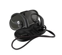 Skullcandy Push 540 Open Wireless Open-Ear Bluetooth Earbuds, Headphones, Sweat and Water Resistant, 42 Hours Battery, Detachable Neckband, Secure Fit, Microphone for iPhone Android - True Black