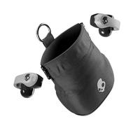 Skullcandy Push 720 Open Wireless Open-Ear Bluetooth Earbuds - Chrome | Waterproof, Clip-On Lightweight Design, 30 Hours Battery, Wireless Charging Pouch, Exercise, Running Outdoors, Gym, Fitness