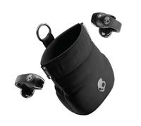 Skullcandy Push 720 Open Wireless Open Ear Bluetooth Earbuds, Headphones, Waterproof, Clip-On Lightweight Design, 30 Hours Battery, Wireless Charging Pouch, Microphone for iPhone Android - True Black