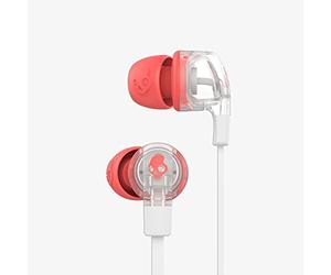 Skullcandy S2PGHY-476Dime Women's Range 2015 In-Ear Headphone with Microphone - Mash-Up/Clear/Coral