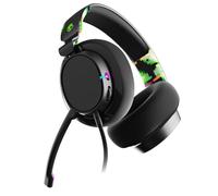 Skullcandy SLYR Pro Multi-Platform Over-Ear Wired Gaming Headset, Enhanced Sound Perception, AI Microphone, Works with Xbox Playstation and PC - Green