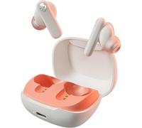Skullcandy Smokin Buds True Wireless Earbuds - Bone-Orange Glow, New