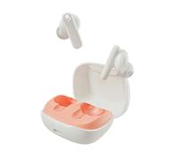 Skullcandy Smokin’ Buds Wireless Earbuds, Bluetooth Headphones, Noise Isolating Fit, Up to 20 Hours Battery, IPX4 Sweat and Water Resistant, Microphone for iPhone Android - Bone