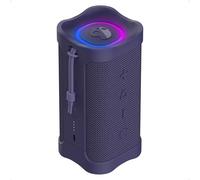 Skullcandy Terrain 2 Wireless Bluetooth Speaker, IPX7 Water Resistant, 14H Battery, Multi-Link, LED Light Show, Lightweight & Portable (Deep Purple)