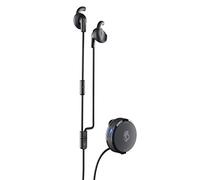 Skullcandy Vert Bluetooth Wireless Earbuds, Microphone, 12h Battery Rapid Charge, Glove Friendly, IPX4 Sweat/Water Resistant, Black/Grey