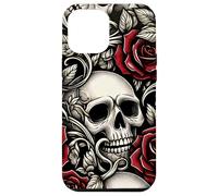 Skulls and Roses Gothic Floral Case for iPhone 12 Pro Max