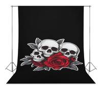 Skulls And Roses Photographic Studio Photo Backgrounds Funny Photography Backdrops Photoshoot Props