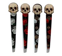 Skulls and Roses Tweezers | Gothic | Single | Mini Gift | Cracker Fillers