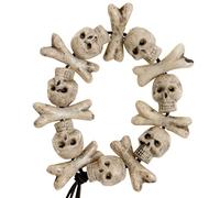 Skulls & Cross Bones Bracelets Halloween Jewellery for Fancy Dress Costumes Accessories Accessory