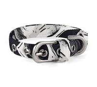 Skulls Pattern1 Collar Easy-Fastening Buckle，Pet Supplies Adjustable ，Dog Collar The D-Ring Design Allows for Towing Or Hanging Tags，for Small to Medium-Sized Dogs.