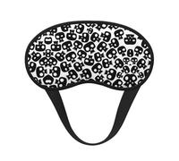 Skulls Sleep Masks Silky Eye Cover Soft Satin Blindfold Elastic Strap Night Eye Shade for Women Men