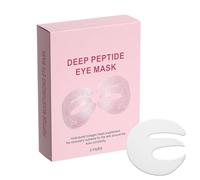 Skulpta Eye Mask, Deep Peptide Collagen Eye Mask, Under Eye Patches for Dark Circles and Puffy Eyes, Three-Piece Design Covers Entire Eye Area (1box)