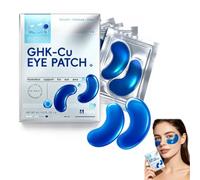Skulta Copper Peptide Eye Patches 6Pcs,Under Eye Gel Patches, Hyaluronic Acid Eye Masks for Dark Circles Puffy Eyes Undereye Bags, Patches for Wrinkles Hydrate, Skin Care Gift for Her (6Pcs)