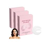 Skulta Deep Peptide Collagen Eye Mask, Deep Peptide Eye Mask,Under Eye Patches for Dark Circles & Puffy Eyes,Three-Piece Design Covers the Entire Eye Area for Fine Lines & Eye Bags (3 Pcs)