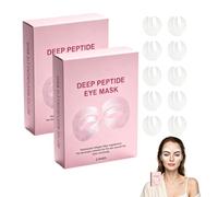 Skulta Deep Peptide Collagen Eye Mask, Versatile Multi-use Under Eye Treatment Patches Fit Under Eyes, Target Puffy Eyes, Dark Circles and Fine Lines for Smoother Eye Skin (2box)