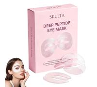 Skulta Deep Peptide Eye Mask, Under Eye Patches for Dark Circles & Puffy Eyes, Three-Piece Design Covers the Entire Eye Area for Fine Lines & Eye Bags (1)
