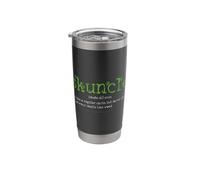 Skuncle Definition Funny Weed Pot Cannabis Stoner Uncle Gift Stainless Steel Insulated Tumbler