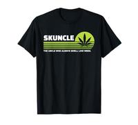 Skuncle Uncle Smell Like Weed Funny Marijuana Lover s T-Shirt