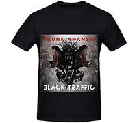 Skunk Anansie Black Traffic Tour Electronica T-Shirt Graphic Mens Basic Black Unisex Cotton Casual Tee M