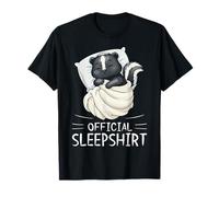 Skunk Animal Official Sleepshirt Pajamas Nightgown T-Shirt