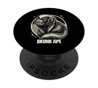 Skunk Ape Cryptozoology Cryptid Folklore Mythical PopSockets Adhesive PopGrip