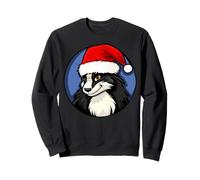 Skunk Christmas/Santa Skunk Sweatshirt