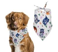 Skunk Fox Squirrel Raccoon Red Panda Dog Bandanas Puppy Cat Kerchief Scarf Pet Triangle Bandana for Christmas