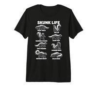 Skunk Life Funny Animal Behavior Premium T-Shirt