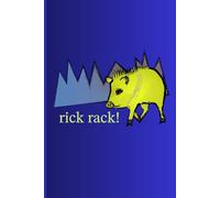 Skunk Pig Notebook - Quirky Journal with Original Artwork by Jody G. Jett | Creative Sketchbook for Artists and Writers: Desert mountains and a punk rock peccary.
