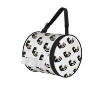 Skunk Printed Roll Paper Carrier Bag, Foldable Oxford Cloth Tissue Case for Camping Hiking Backpack