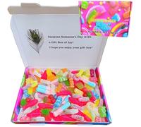 SKVDNTRADE8 Pick & Mix Sweets Gift Box - - Large Vegan Retro Candy Hamper for Birthdays, Christmas, Kids & Adults, Fizzy & Gummy Assortment" (Fizzy and Gummies)