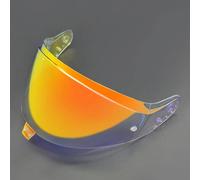 Skwal i3 Helmet Visor for SHARK Skwal i3 D-Skwal3 Ridill 2 Replacement Face Shield Motorcycle Lens Accessories Durable Sunscreen(Clear Red)