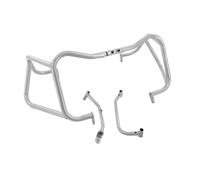 SKWXCCCVM Compatible With CFMOTO 800MTX Lower Engine Guard Crash Bar Motorcycle Falling Protection Frame Bumper Modification Accessories(Silver)