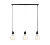 Sky 3 Light Bar Ceiling Pendant - Black