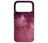 Sky and Space Stars at Night with Red and Black Color Case for iPhone 17 Pro Max