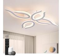 Sky angle Smart LED Ceiling Light - Voice Control Alexa/Google Home - 30 W Dimmable - Decorative Ceiling for Living Room/Bedroom/Bathroom/Kitchen