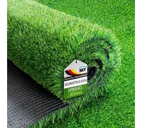 Sky Artificial Grass, Weatherproof Outdoor Rug for Balcony, Patio and Garden, Premium Class Premium, Spring, Green, Height: 10 mm, 100 x 100 cm