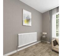Sky bathroom 600x1190mm 2 Column Radiator Horizontal White Cast Iron radiato Traditional Central Heating Radiator