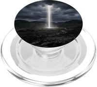 Sky Beam Light Phenomenon Landscape Mystery Graphic PopSockets PopGrip for MagSafe